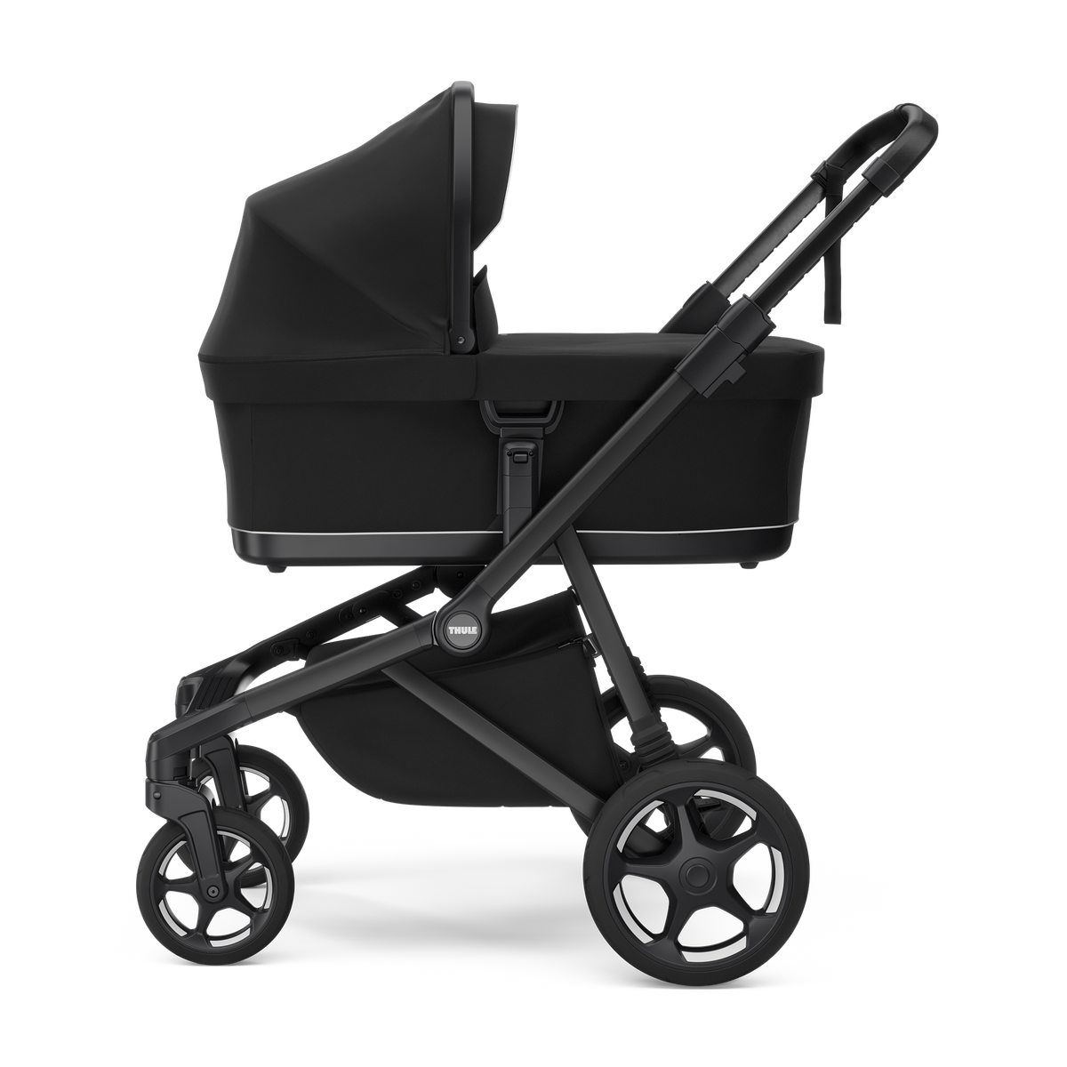 Thule Sleek 2 Bundle Met Bassinet - Zwart