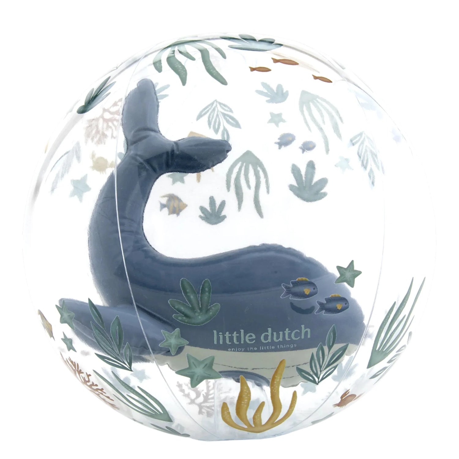 Little Dutch Strandbal 3D Walvis