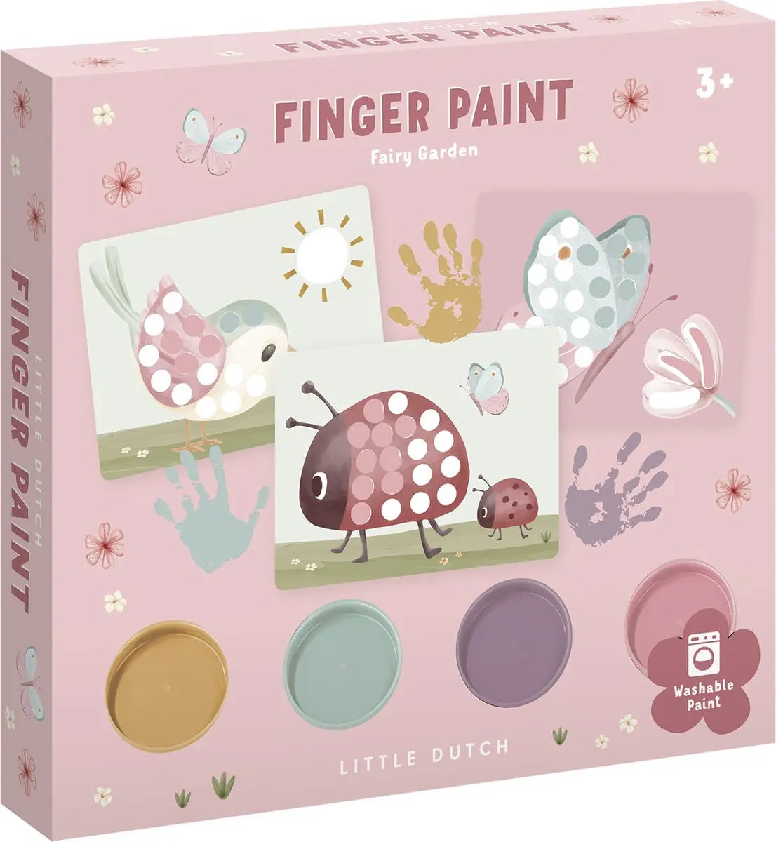Little Dutch vingerverf Fairy Garden - complete set - cadeautip - creatief speelgoed
