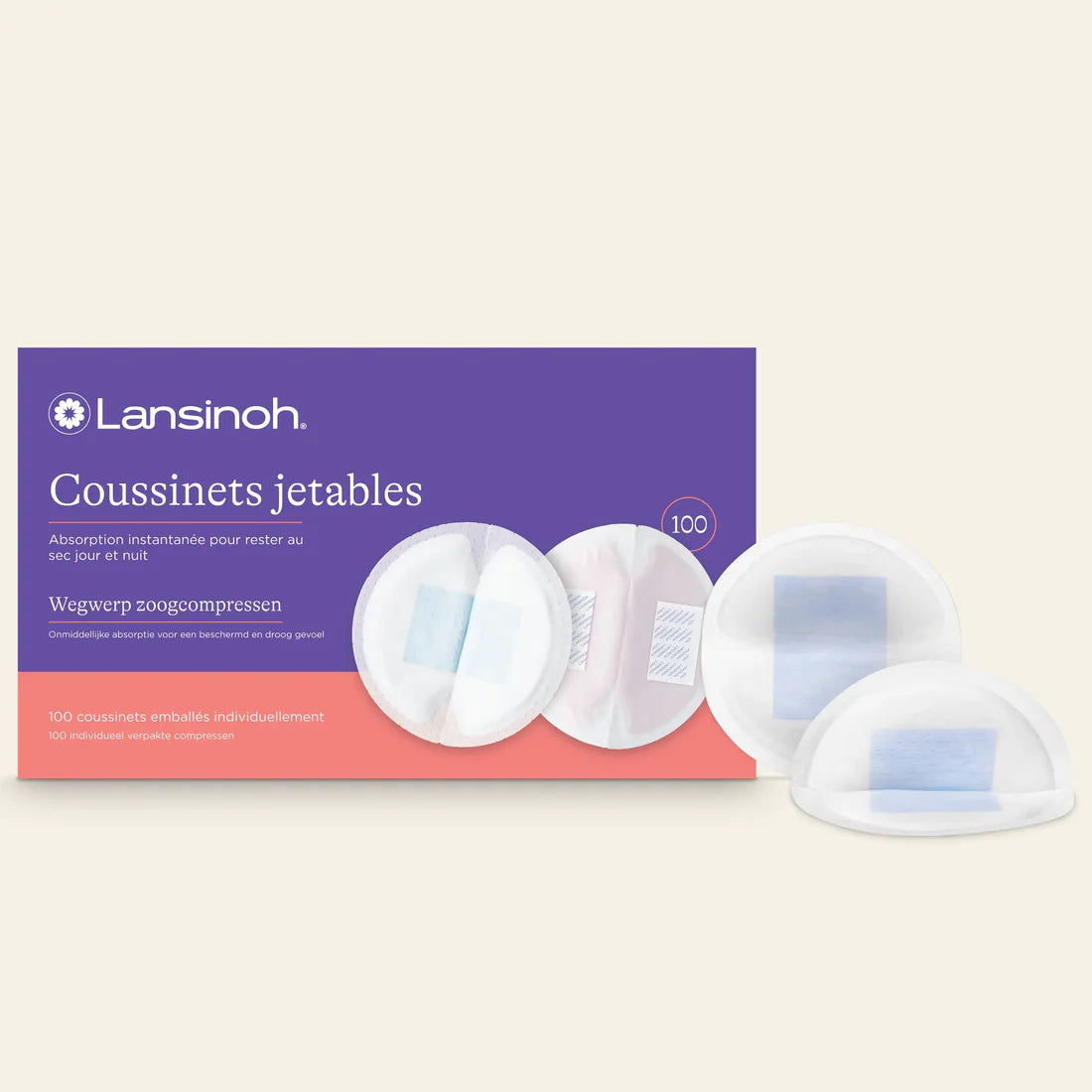 Lansinoh - Wegwerp Zoogcompressen