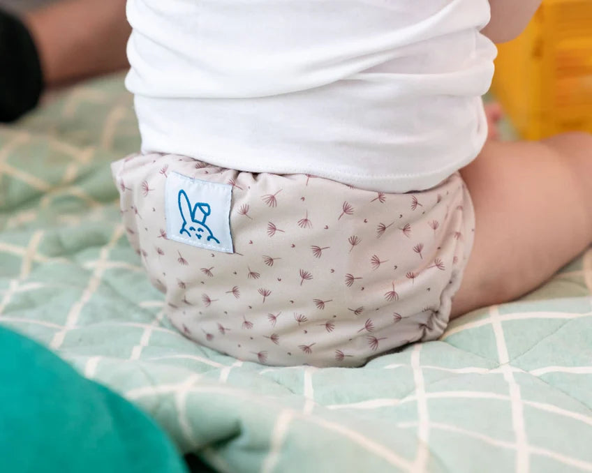 Bumbuns Easy Herbruikbare Luier met drukknopen - Blossom Almond