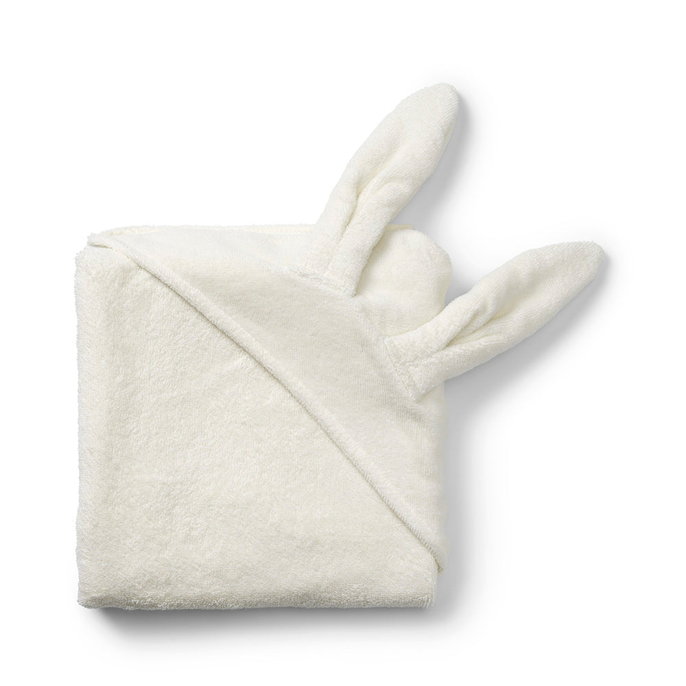 Elodie Handdoek met Capuchon - Vanilla White Bunny