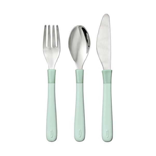 Oxo Tot Bestek Vork Lepel Mes Stainless Steel - Opal