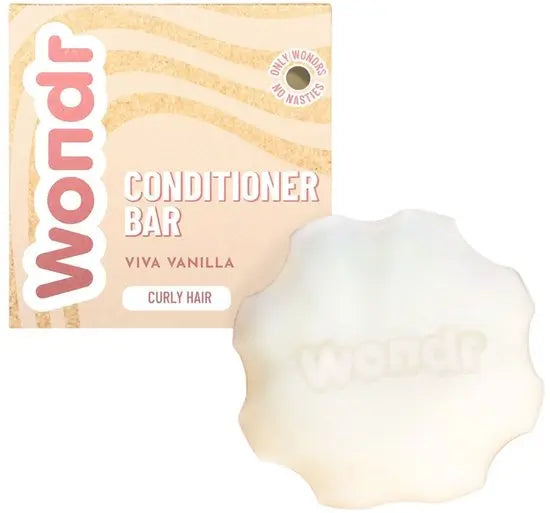 Wondr Conditioner Bar - Viva Vanilla - Krullend haar - Intensieve Verzorging - 55g