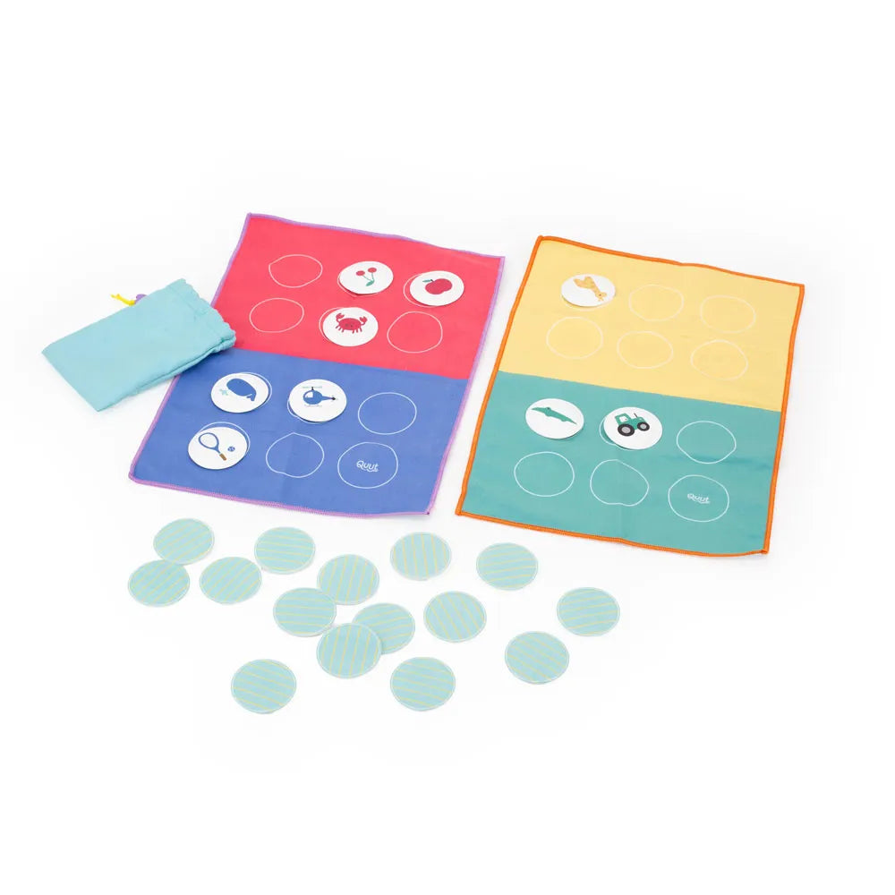 QUUT 2-in-1 Zand En Waterproof Spel - Bingo/Lotocolor