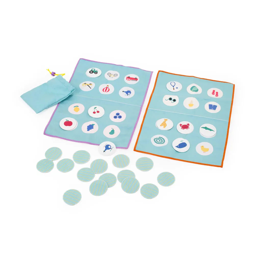 QUUT 2-in-1 Zand En Waterproof Spel - Bingo/Lotocolor