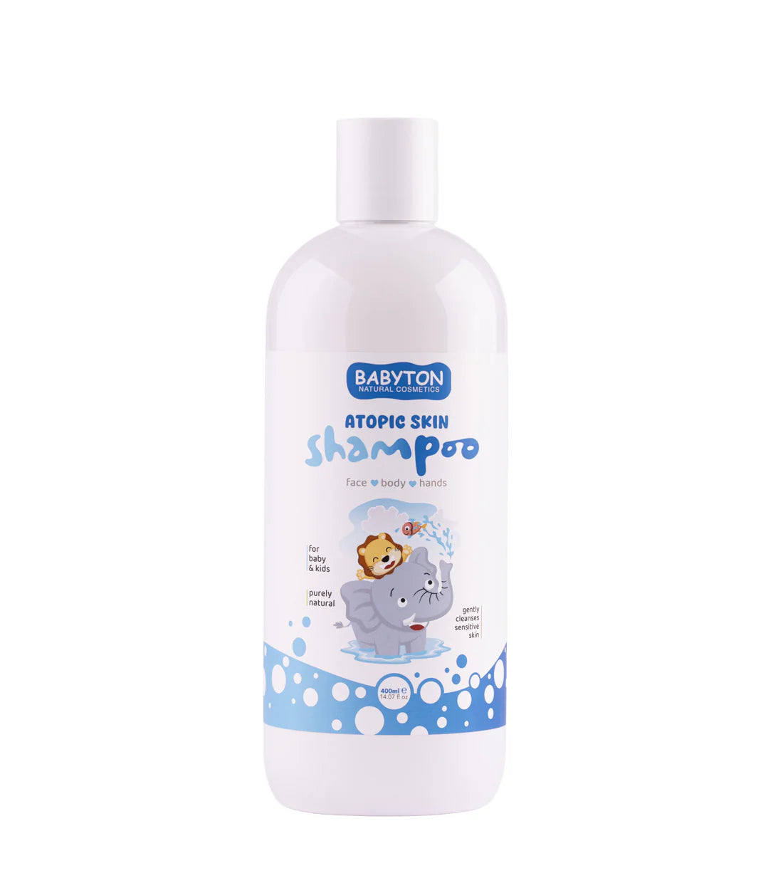 Babyton Natuurlijke Shampoo Atopische Huid 400ml