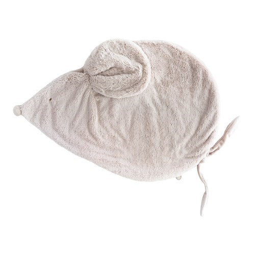 Dimpel Maude Moppie Knuffeldeken Muis 72cm - Greige