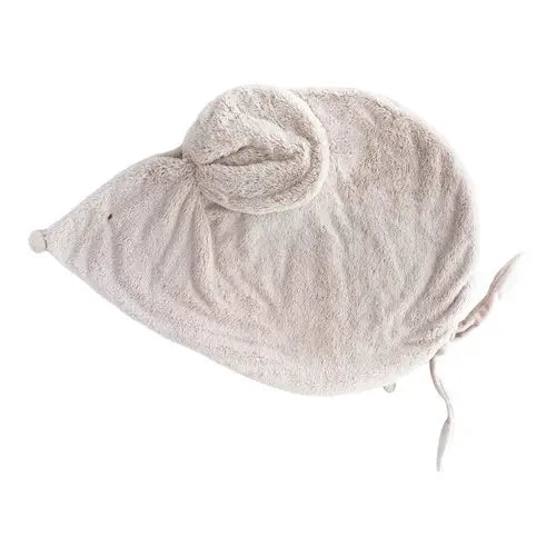 Dimpel Maude Moppie Knuffeldeken Muis 72cm - Greige