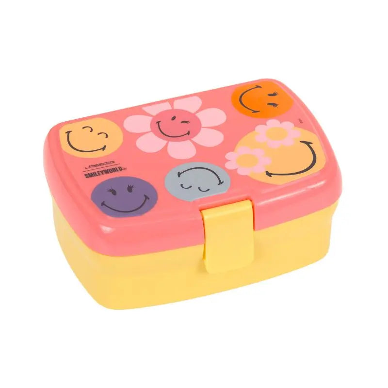 Lässig Lunchbox Smiley World  - Dusty Rose