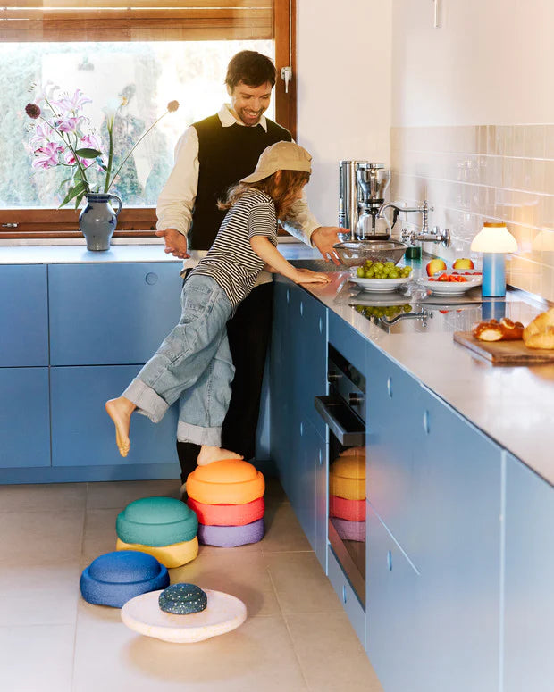 Stapelstein Super Confetti Rainbow Set - Pastel