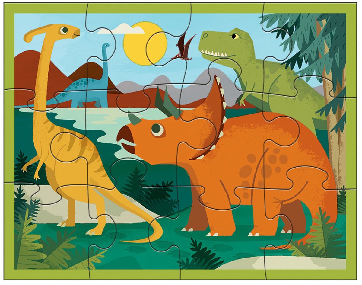 Mudpuppy Puzzel - Dino Park