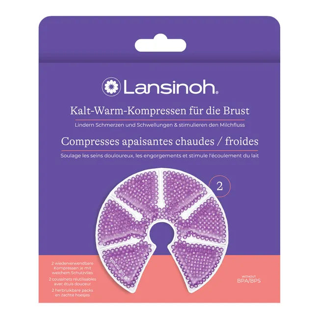 Lansinoh TheraPearl 3-in-1 Borsttherapie Warm & Koud