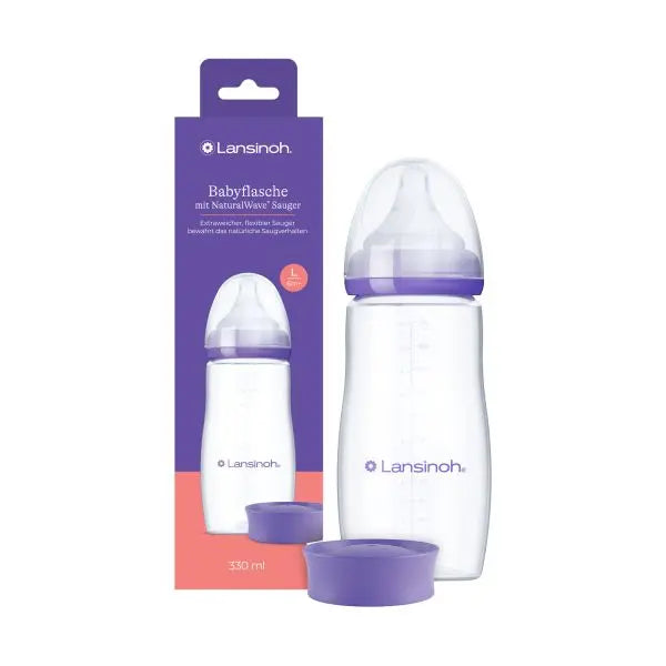 Lansinoh Drinkfles Met Naturalwave Speen - 330 ml