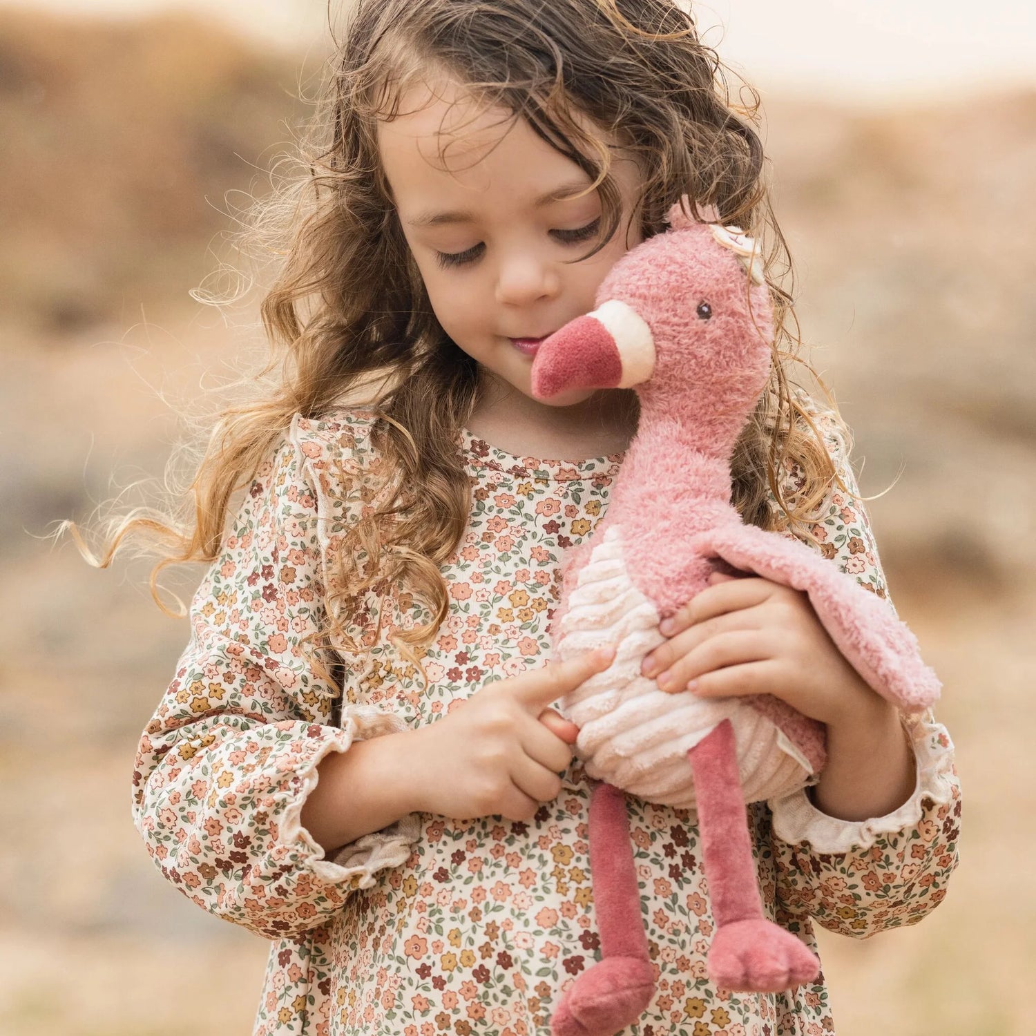 Little Dutch Knuffel Flamingo - Roze 35cm