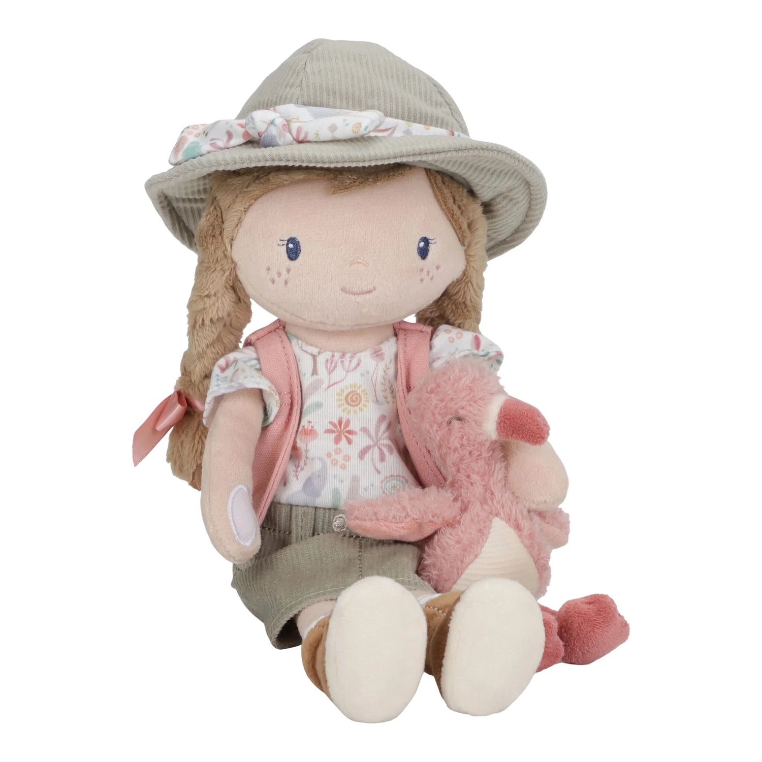 Little Dutch Knuffelpop Ranger Rosa - 35 cm