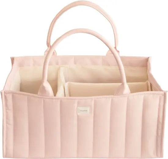 Mushie Diaper Caddy/Organiser - Blush