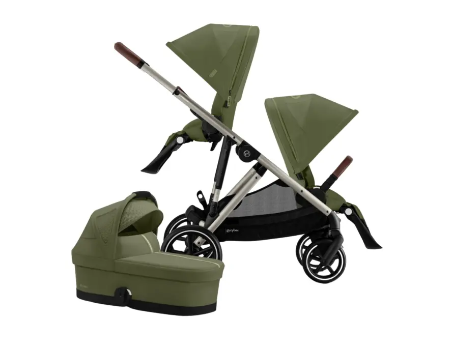 Cybex Duo Kinderwagen Gazelle S - Green Kaki