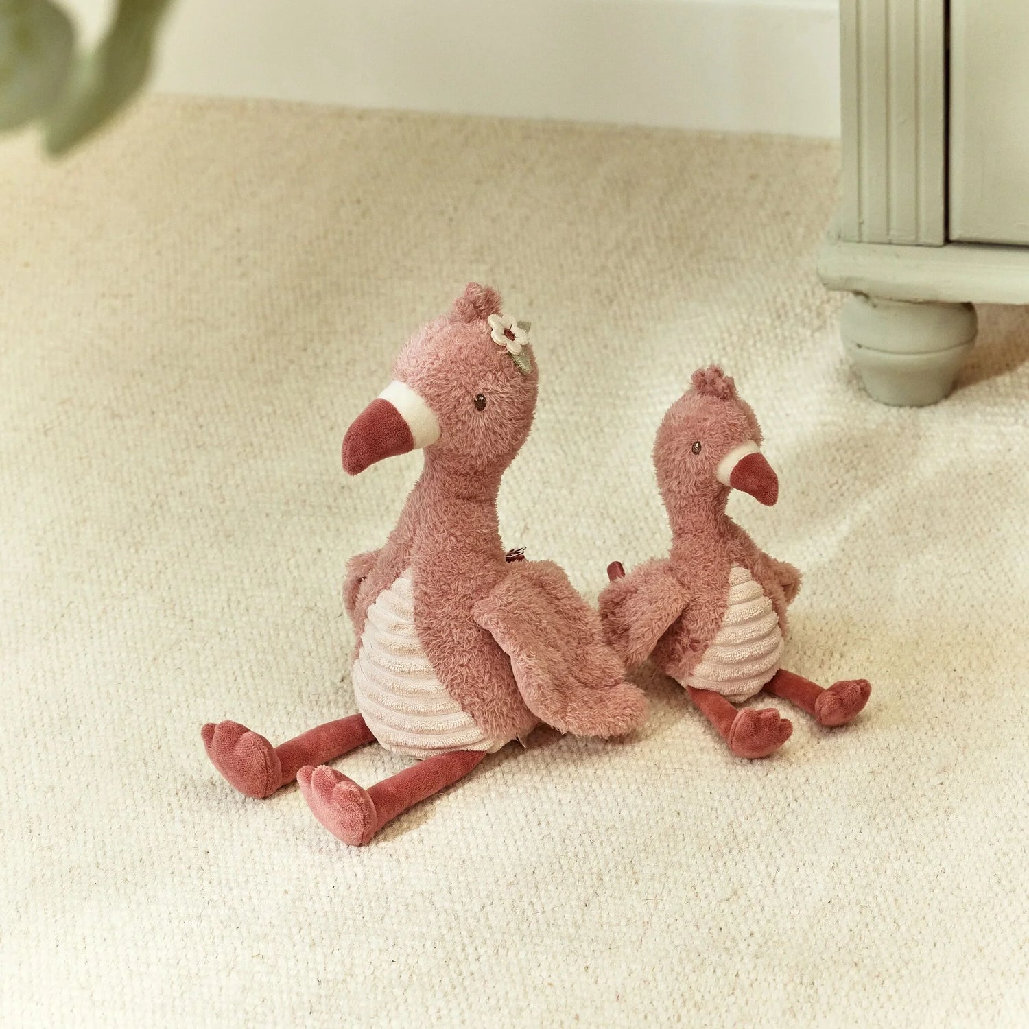 Little Dutch Knuffel Flamingo - Roze 17cm