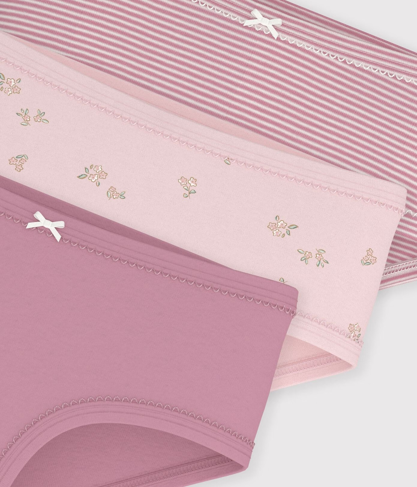 Petit Bateau 3 Onderbroekjes - Multicolor