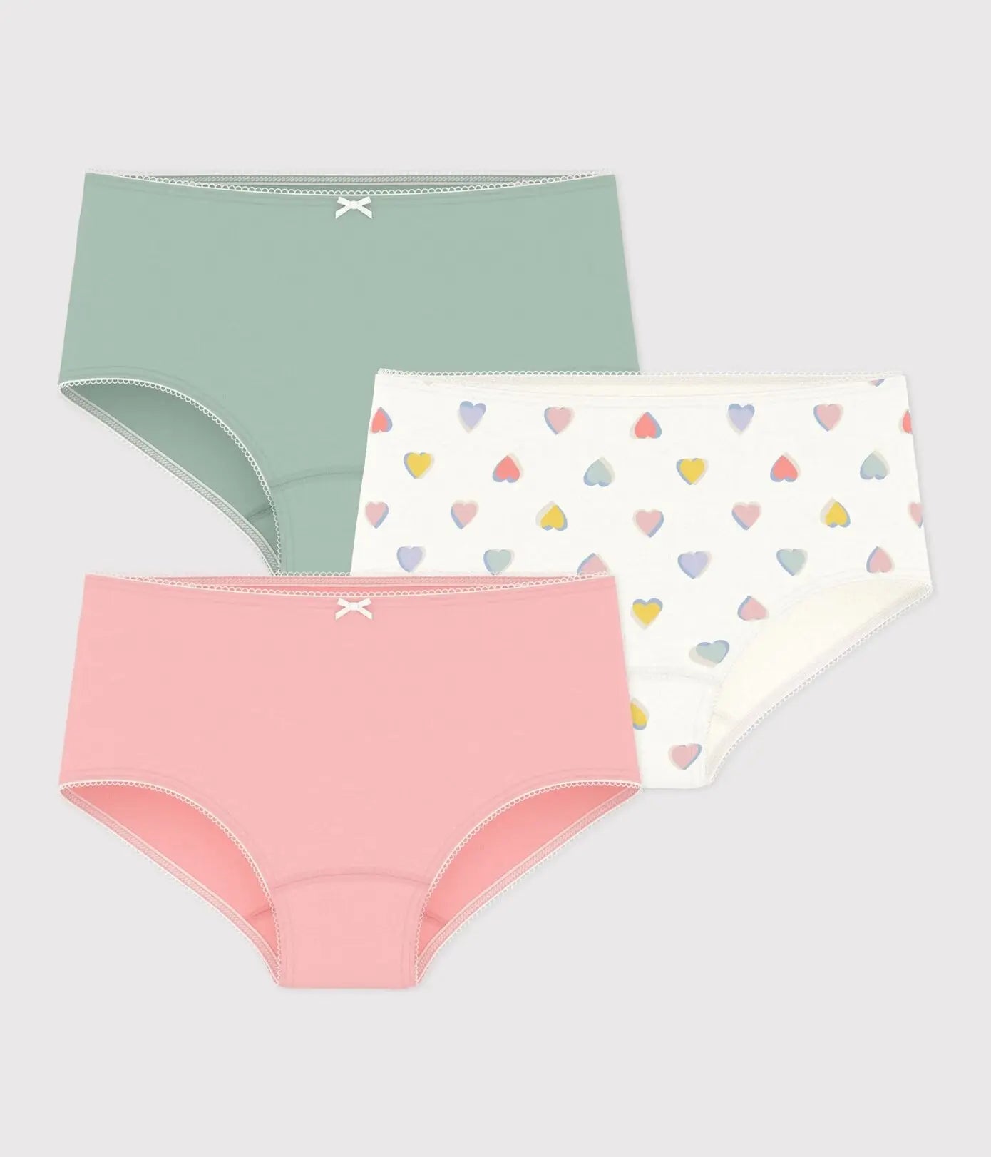 Petit Bateau 3 Shorty's - Multicolor