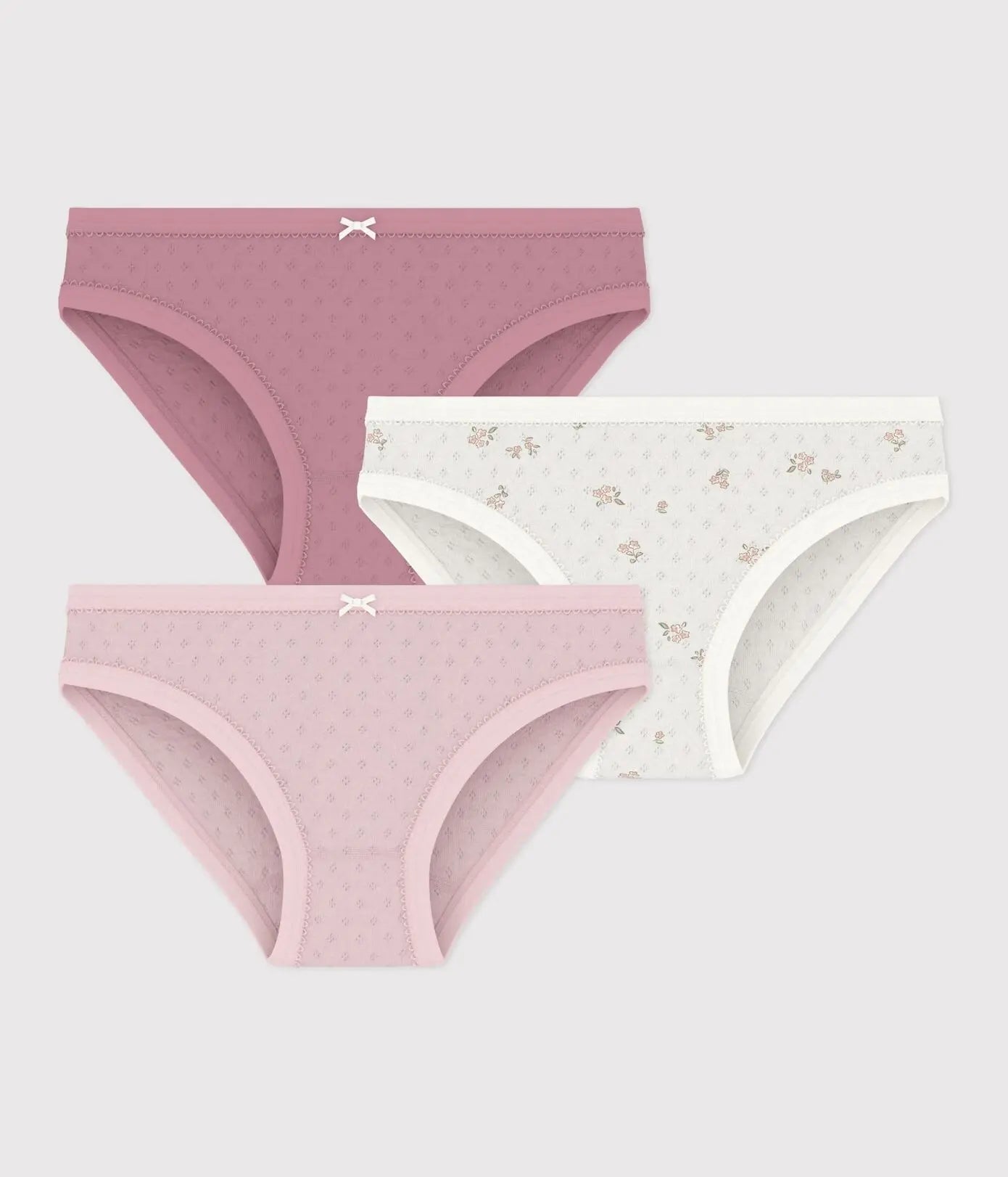 Petit Bateau 3 Onderbroekjes - Multicolor