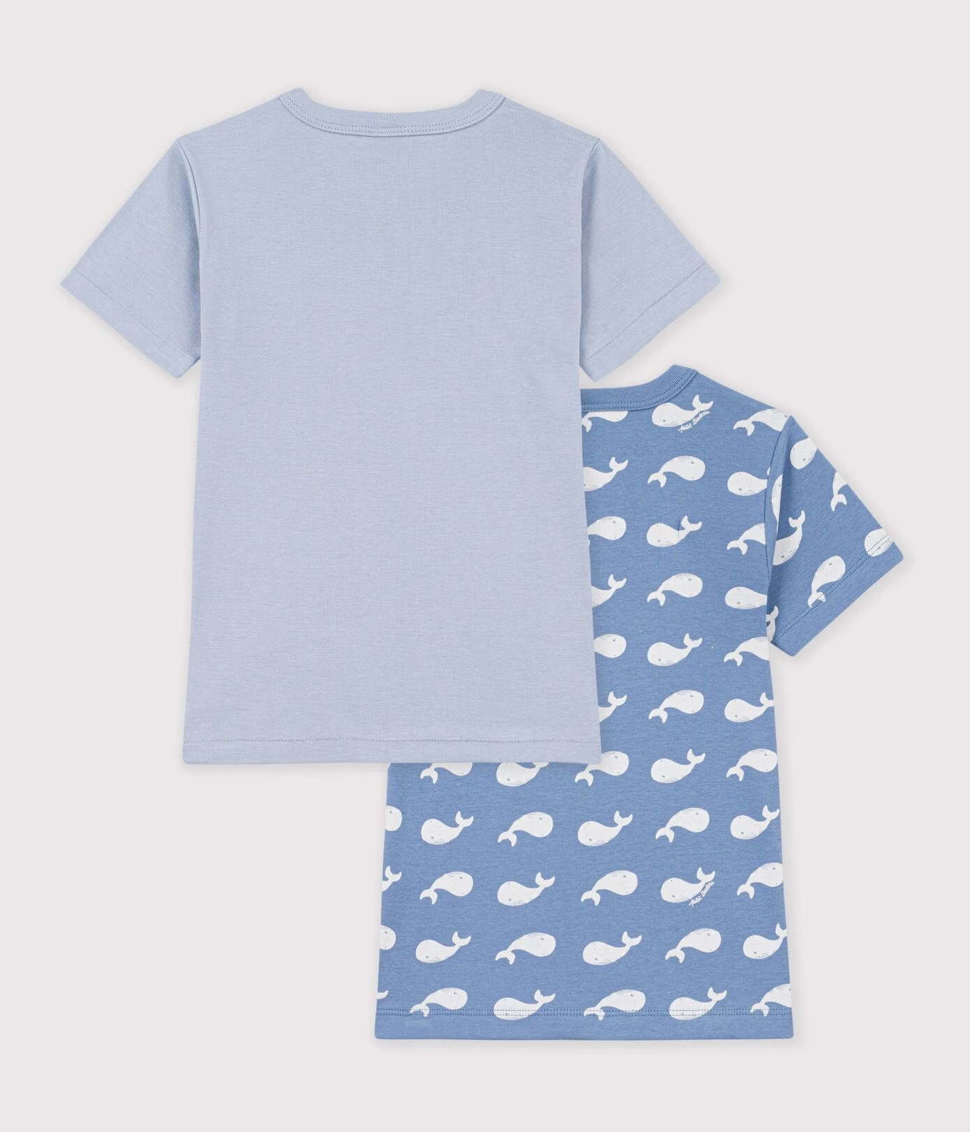 Petit Bateau 2 T-Shirts Korte Mouwen - Multicolor
