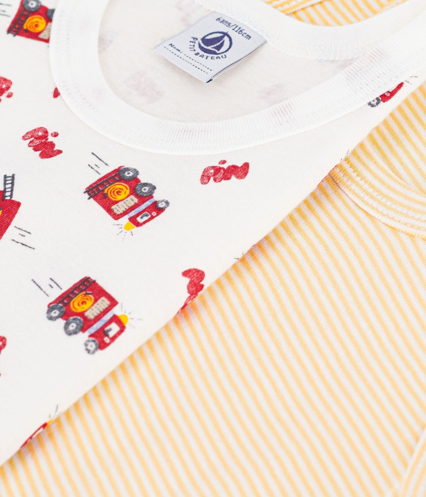 Petit Bateau 2 Hemdjes - Multicolor