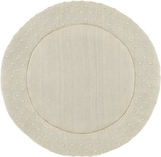 Meyco Baby Knots Boxkleed Rond ⌀95cm - Soft Sand
