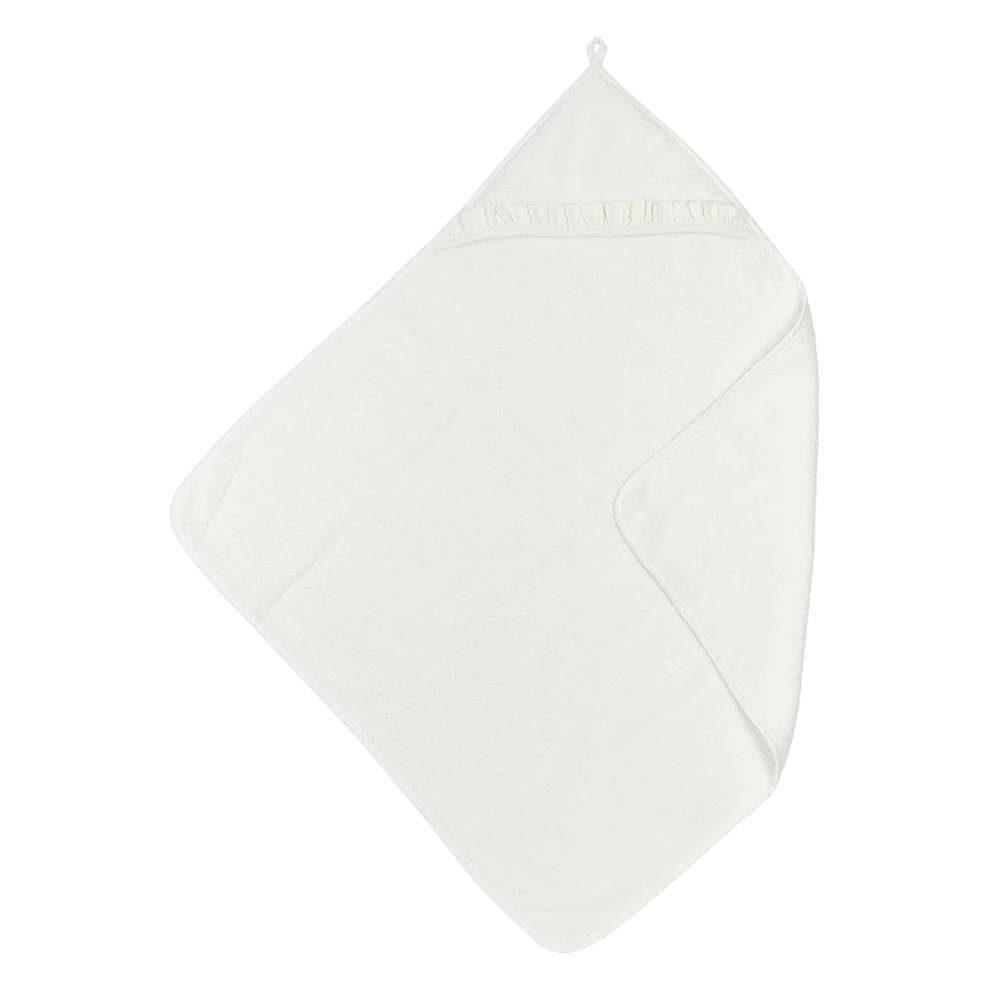 Meyco Badcape Badstof Ruffle - Offwhite