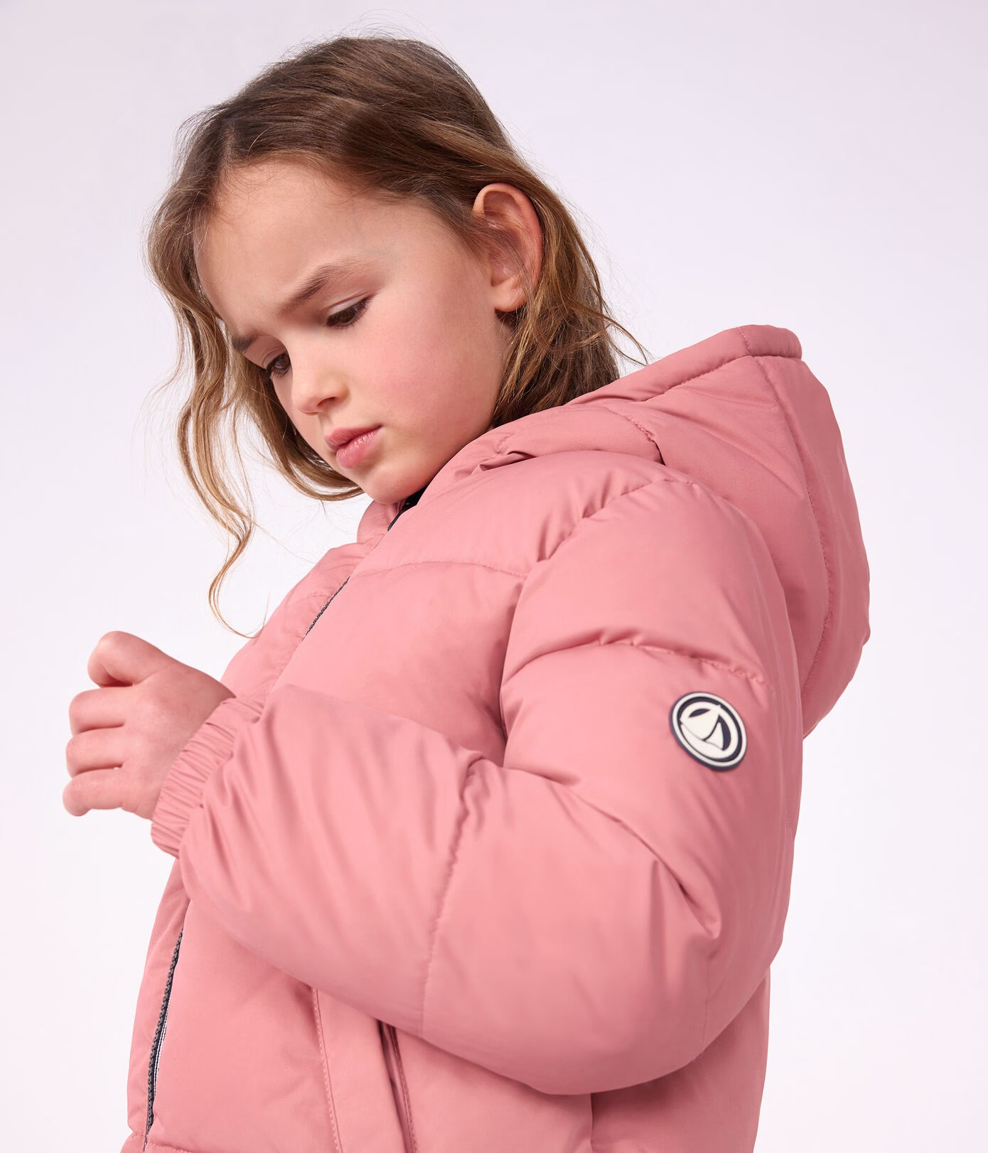 Petit Bateau Gewatteerde Jas - Roze