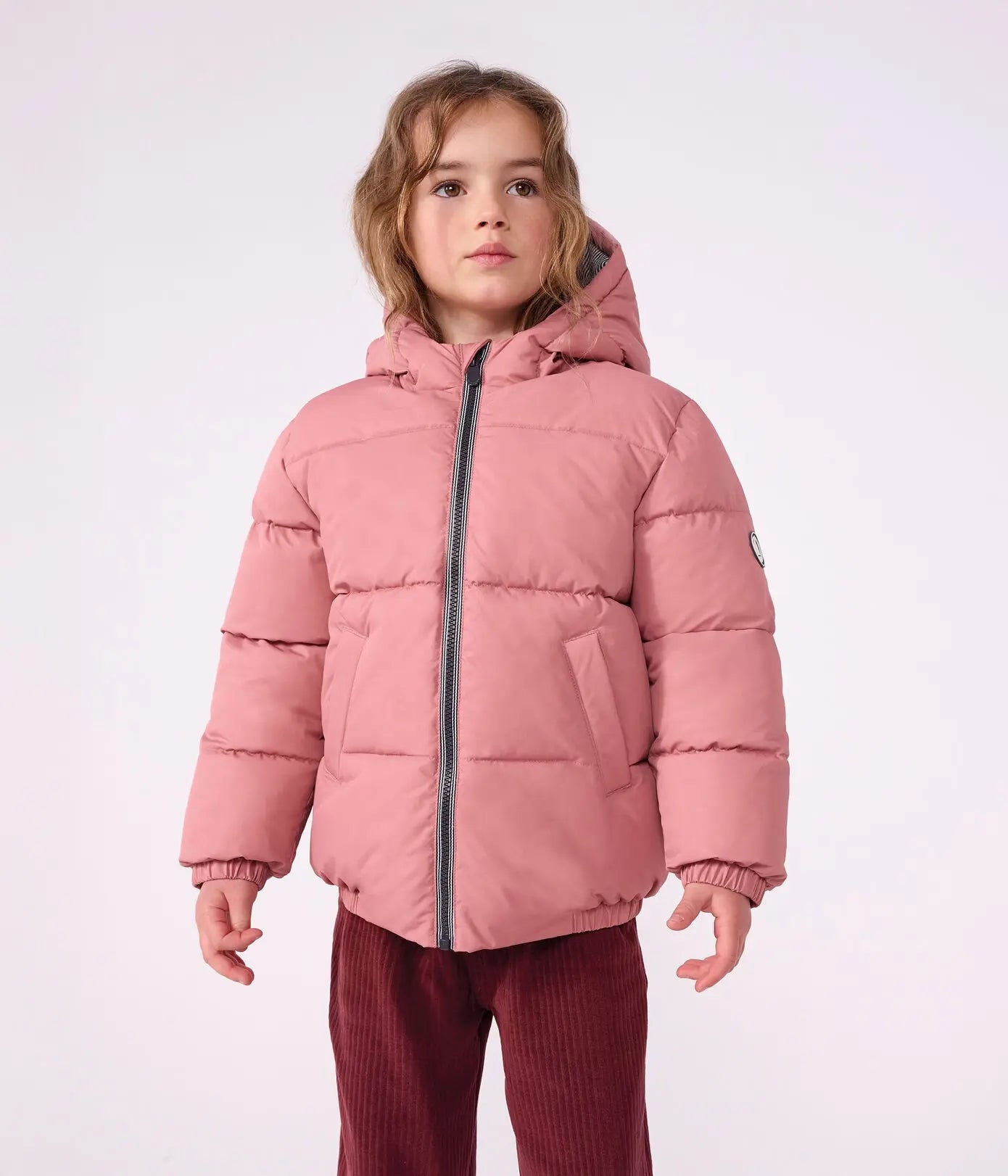 Petit Bateau Gewatteerde Jas - Roze