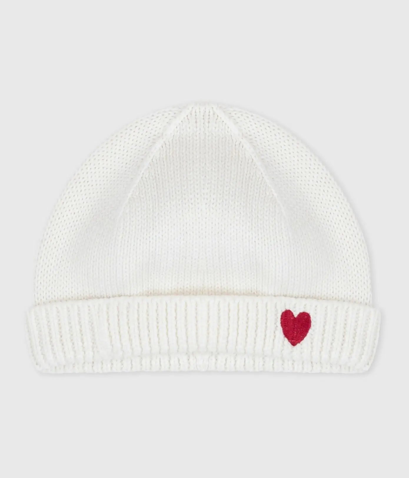 Petit Bateau Geboortemutsje - Wit