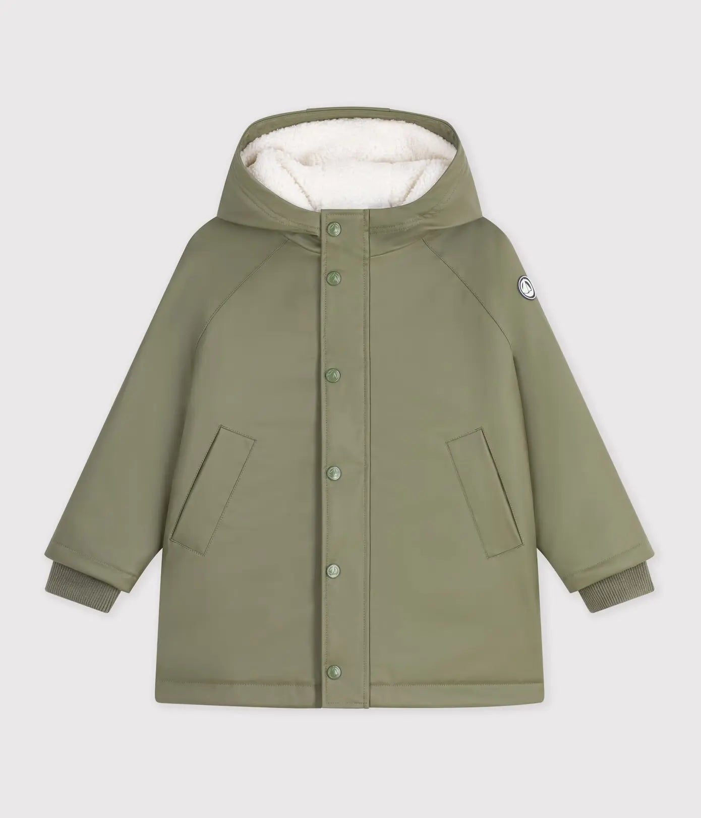 Petit Bateau Gewatteerde Waterdichte Jas - Multicolor