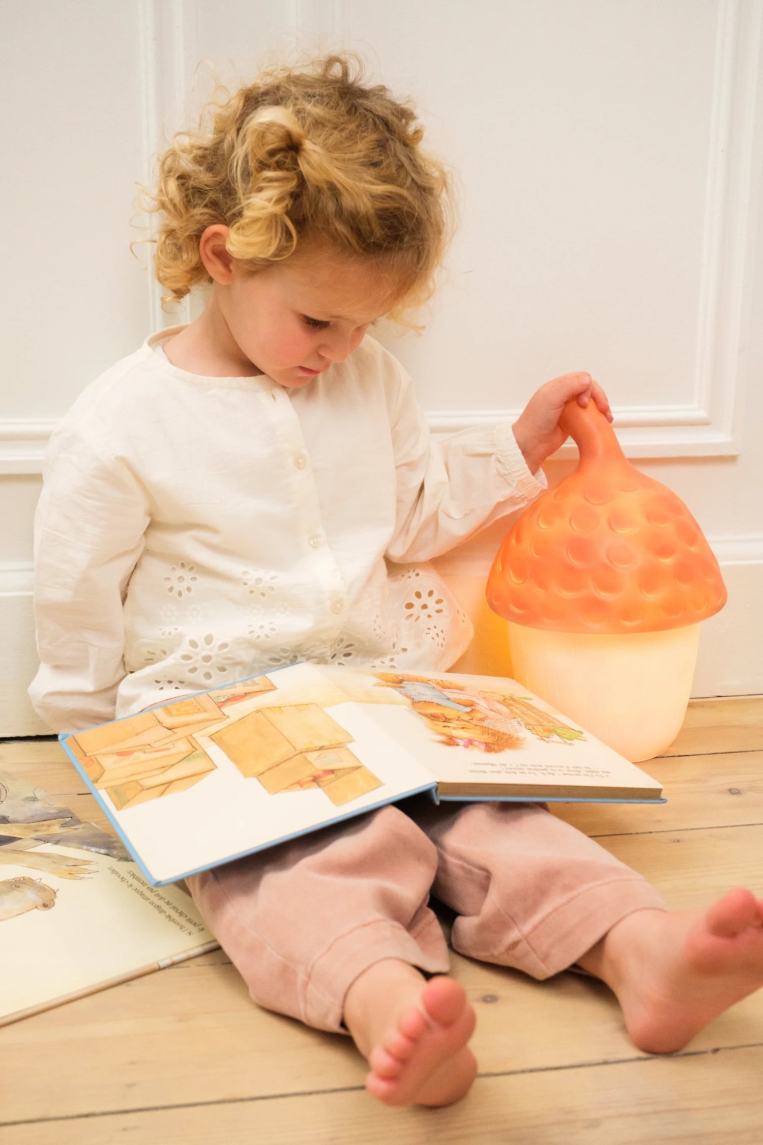 Egmont Toys Acorn Nachtlamp - Red Brick