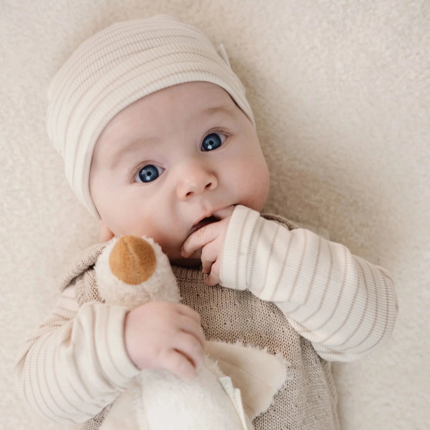 Little Dutch Babymutsje 0-3M - Beige