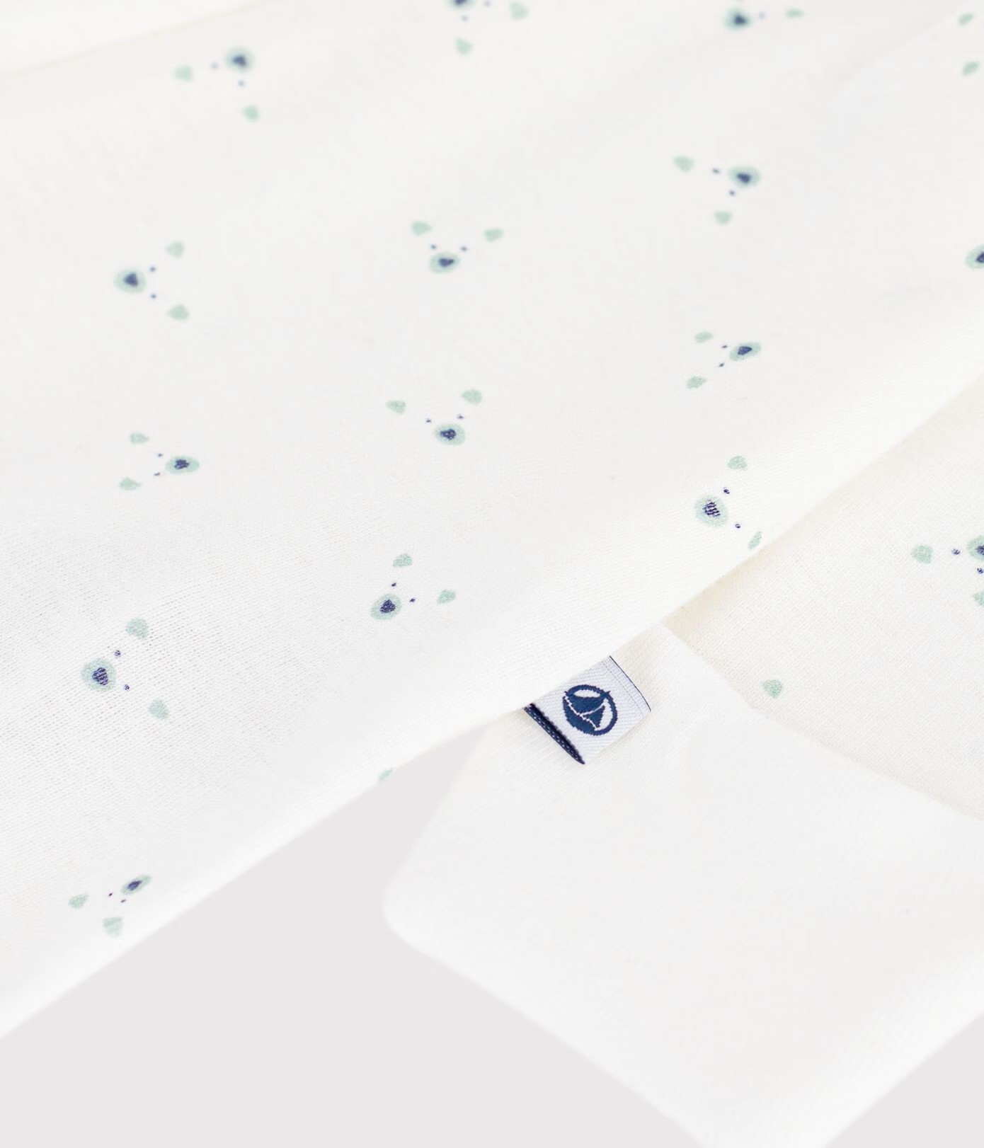 Petit Bateau Slaappakje Met Rits - Wit