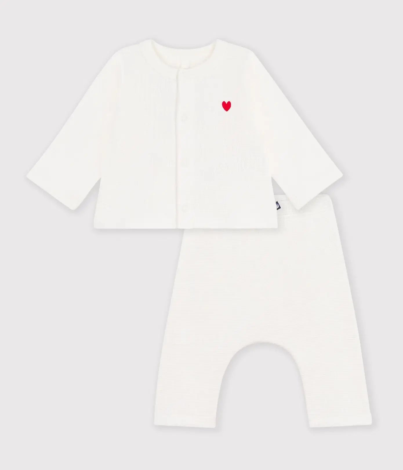 Petit Bateau Set Van 2 Stuks - Wit