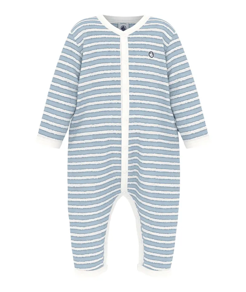 Petit Bateau Slaappakje Zonder Voetjes - Blauw