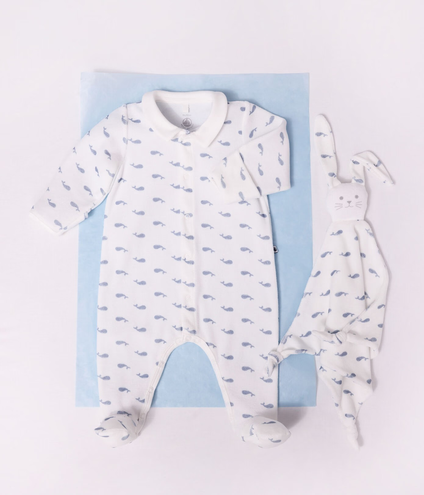 Petit Bateau Slaappakje - Blauw