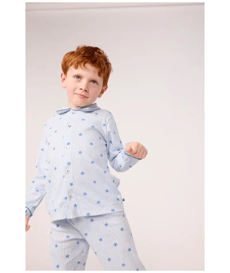 Petit Bateau Pyjama - Blauw