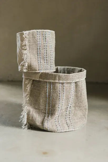 Lorena Canals Handloom Basket Jacaranda