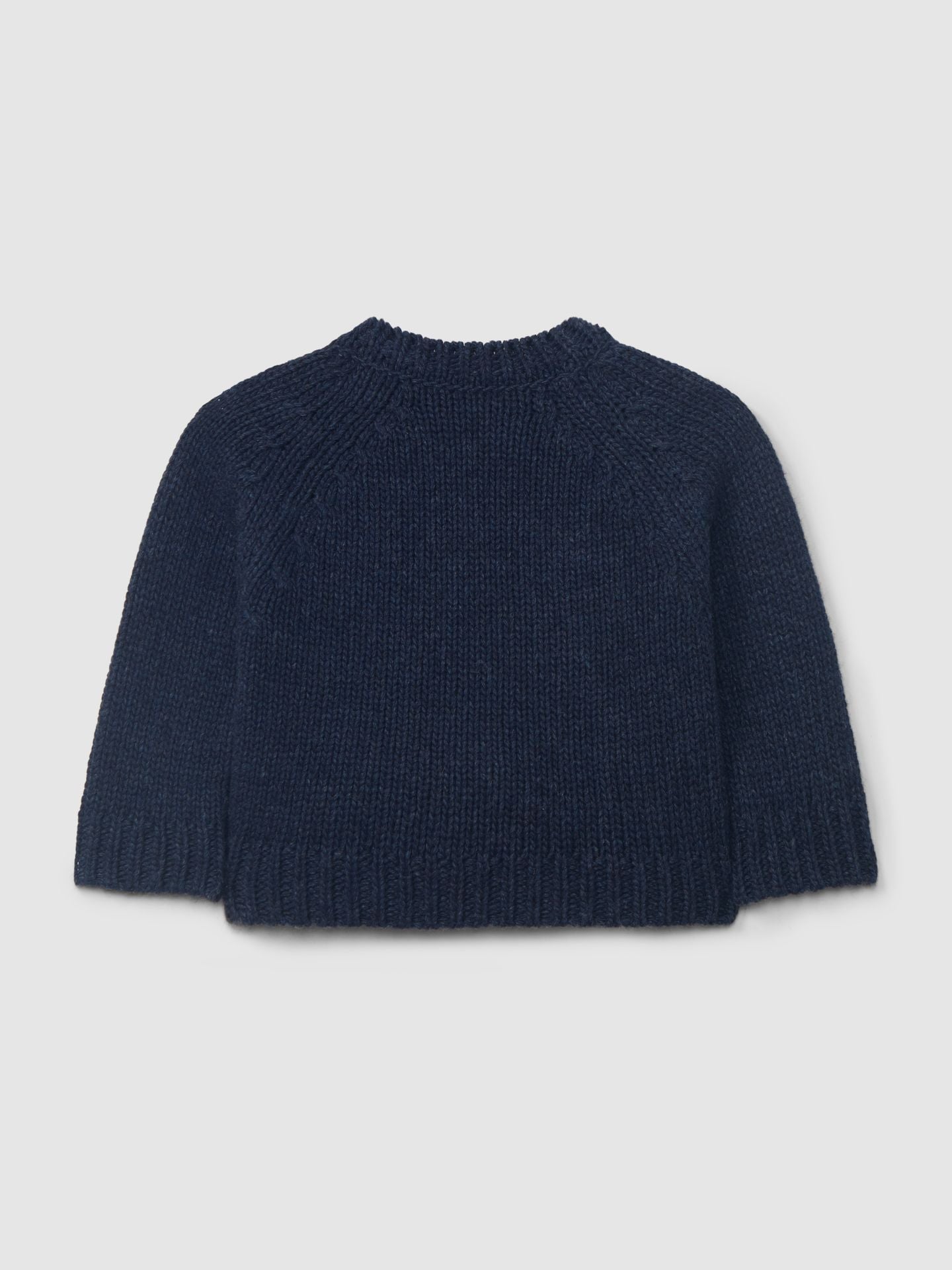 Snug Gebreide Trui - donkerblauw