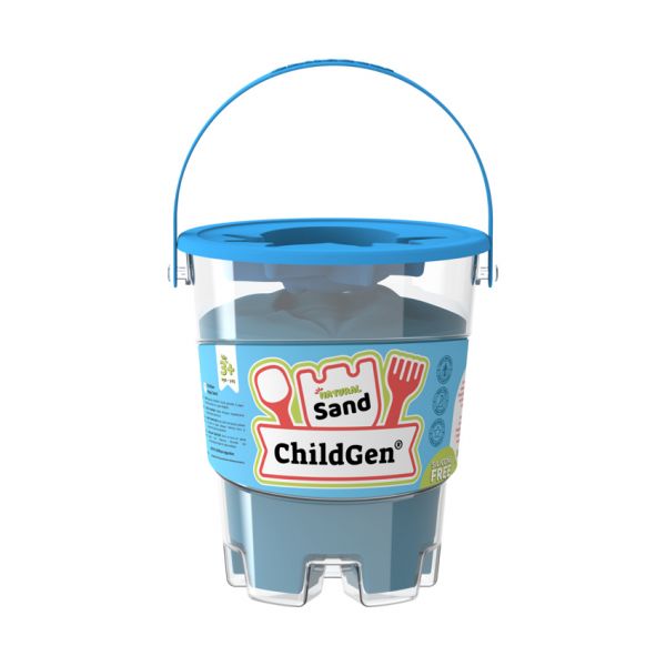 ChildGen Magic sand 500gr met zandvormpje - Blue