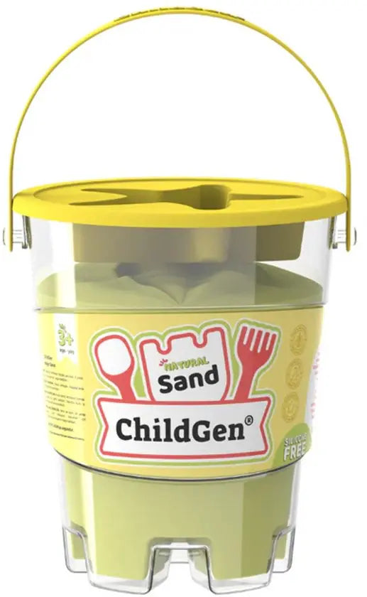 ChildGen Magic sand 500gr met zandvormpje - Geel