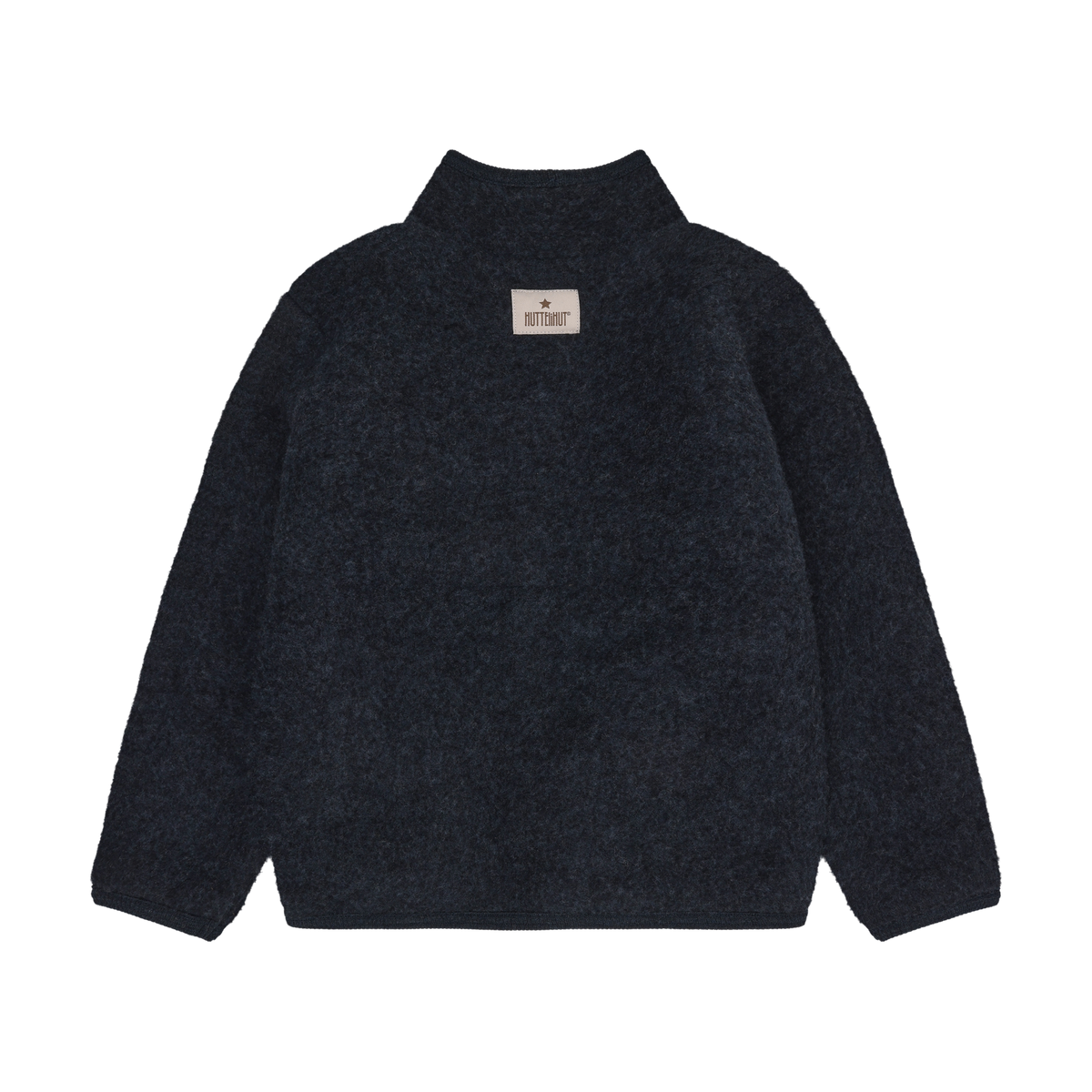 HUTTEliHUT Wollen Fleece Jas - Navy Melange