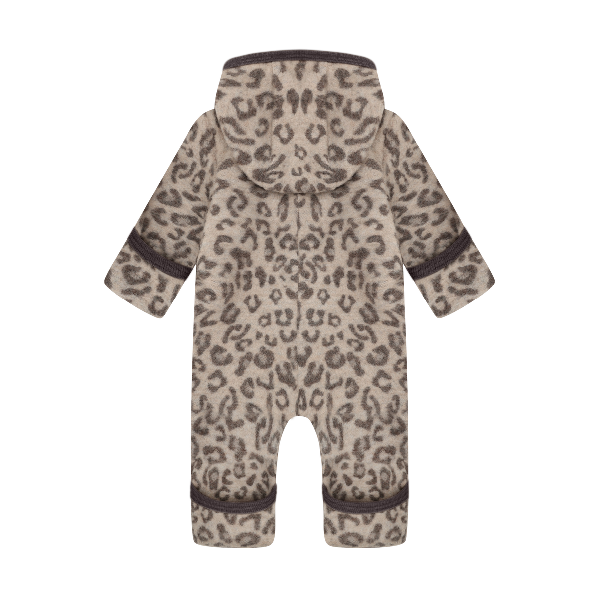 HUTTEliHUT Wollen Fleece Winterpak Jacquard - Camel Melange