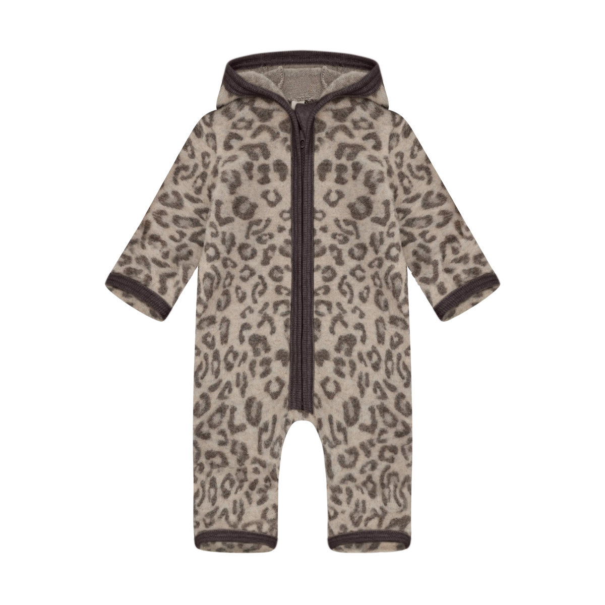 HUTTEliHUT Wollen Fleece Winterpak Jacquard - Camel Melange