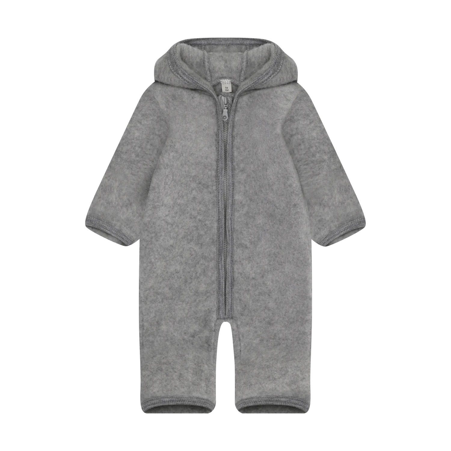 HUTTEliHUT Wollen Fleece Winterpak - Medium Grey Melange