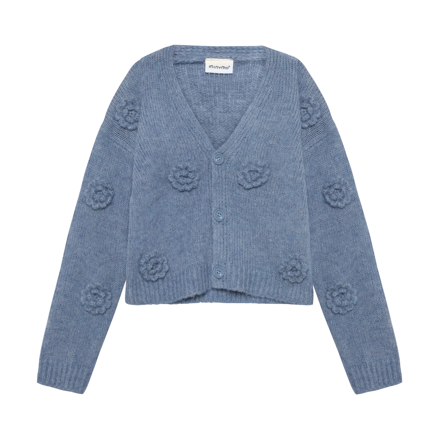 HUTTEliHUT Gebreid Vest - Moonlight Blue